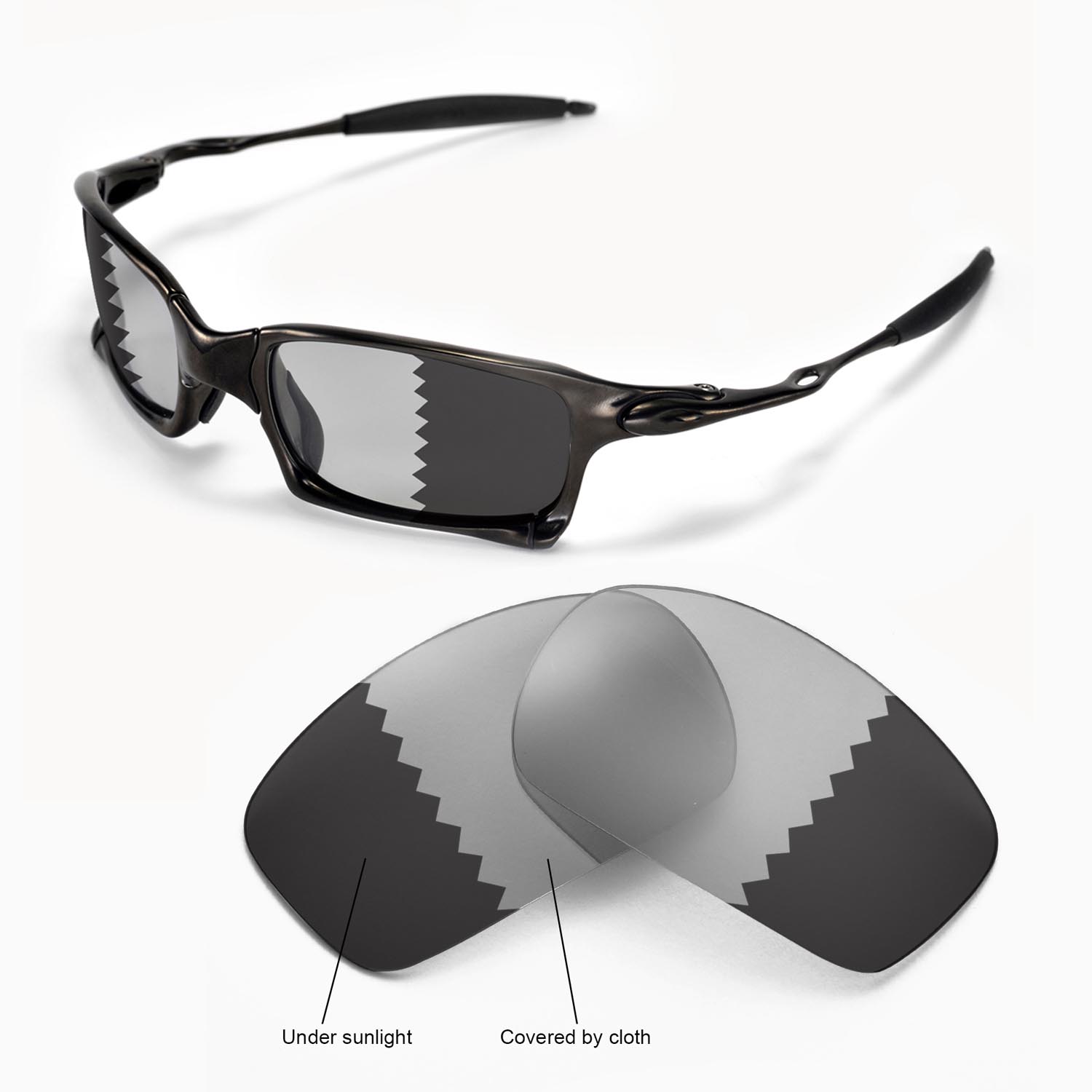 New Walleva Polarized Transition/Photochromic Lenses For Oakley X